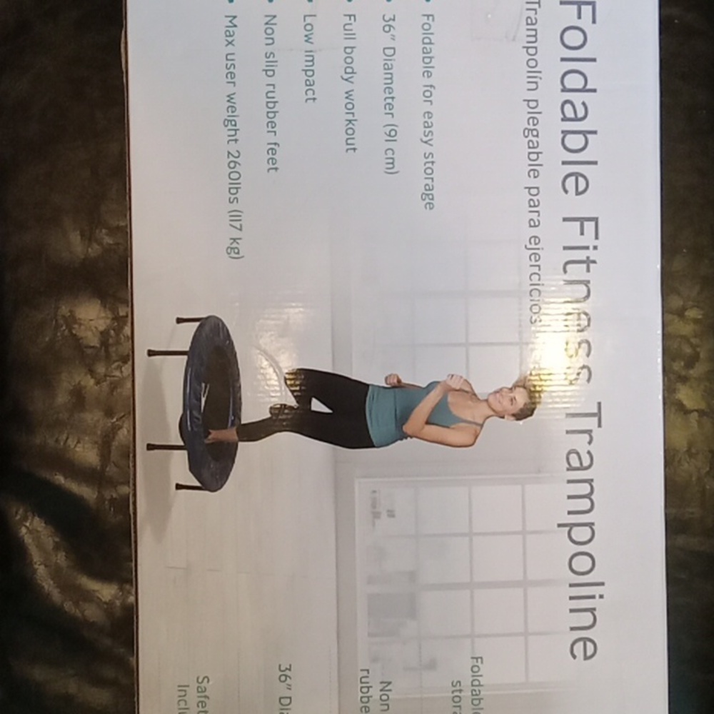 Cran Foldable fitness trampoline
